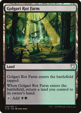 Golgari Rot Farm [Commander 2018] | Rook's Games and More