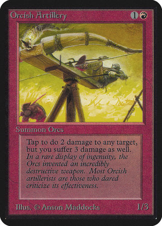 Orcish Artillery [Limited Edition Alpha] | Rook's Games and More