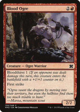 Blood Ogre [Modern Masters 2015] | Rook's Games and More