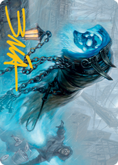 Nebelgast Intruder Art Card (Gold-Stamped Signature) [Innistrad: Midnight Hunt Art Series]