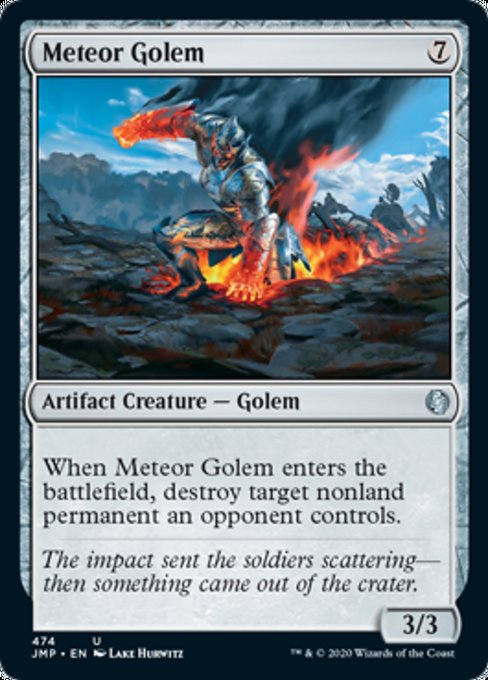 Meteor Golem [Jumpstart] | Rook's Games and More