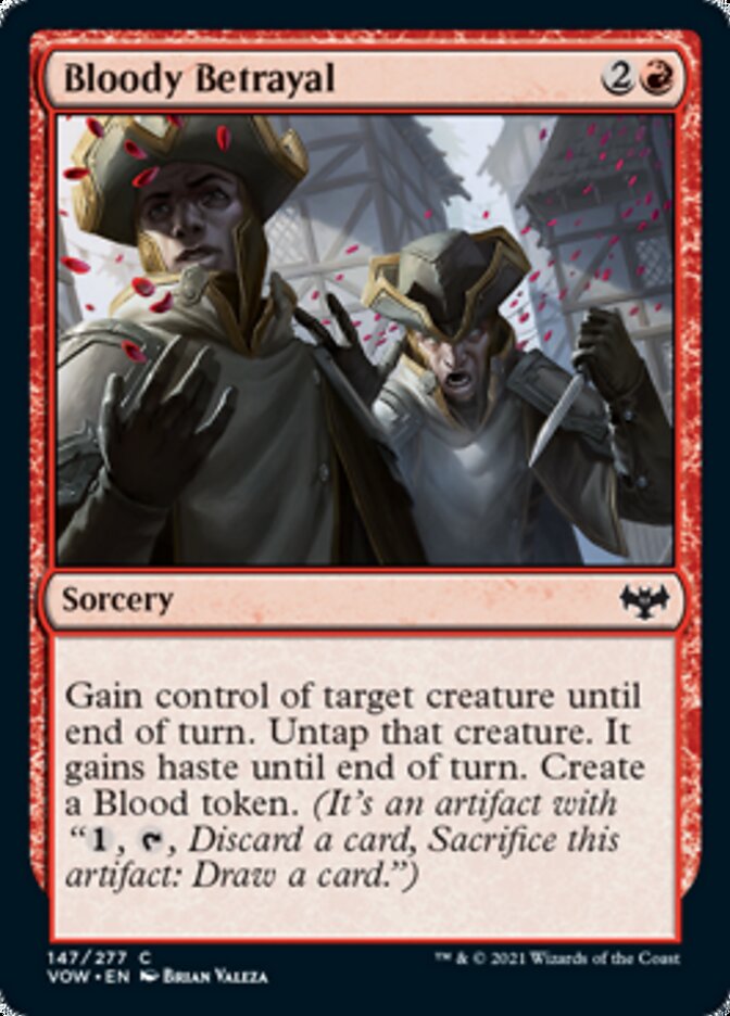 Bloody Betrayal [Innistrad: Crimson Vow] | Rook's Games and More