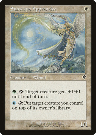 Sunscape Apprentice [Invasion] | Rook's Games and More