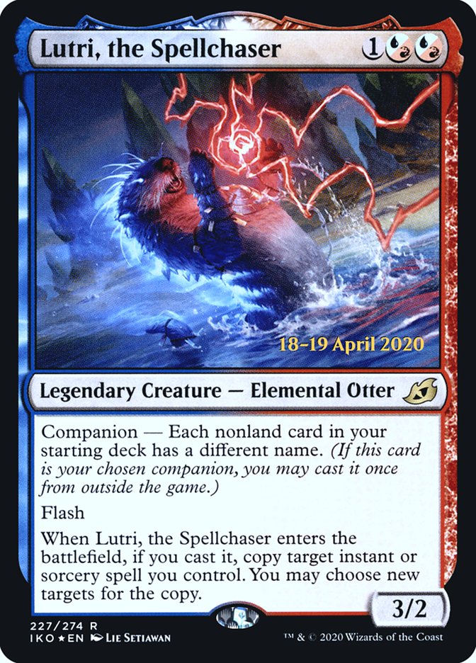 Lutri, the Spellchaser  [Ikoria: Lair of Behemoths Prerelease Promos] | Rook's Games and More