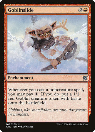 Goblinslide [Khans of Tarkir] | Rook's Games and More