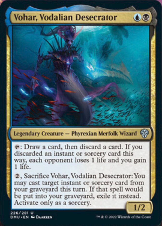 Vohar, Vodalian Desecrator [Dominaria United] | Rook's Games and More