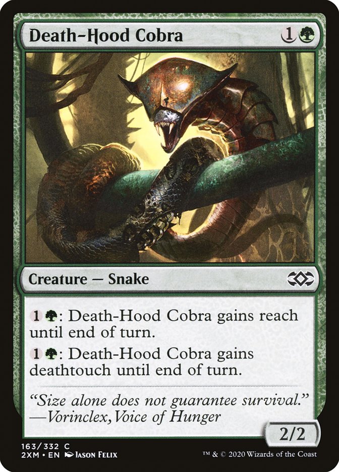 Death-Hood Cobra [Double Masters] | Rook's Games and More