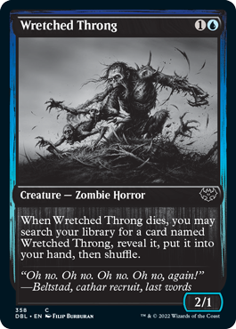 Wretched Throng [Innistrad: Double Feature] | Rook's Games and More