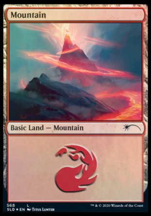 Mountain (Spellcasting) (568) [Secret Lair Drop Promos] | Rook's Games and More