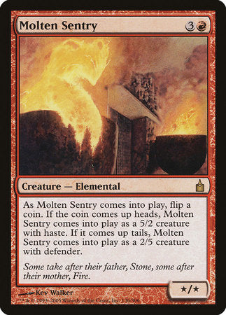 Molten Sentry [Ravnica: City of Guilds] | Rook's Games and More