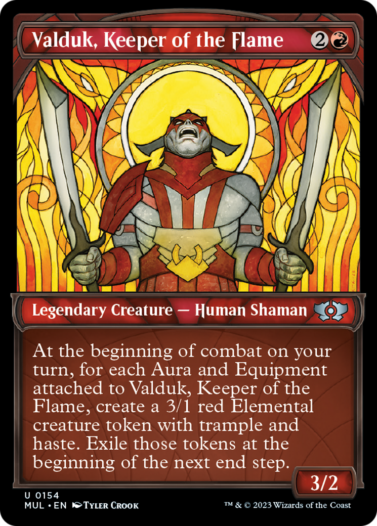 Valduk, Keeper of the Flame (Halo Foil) [Multiverse Legends] | Rook's Games and More