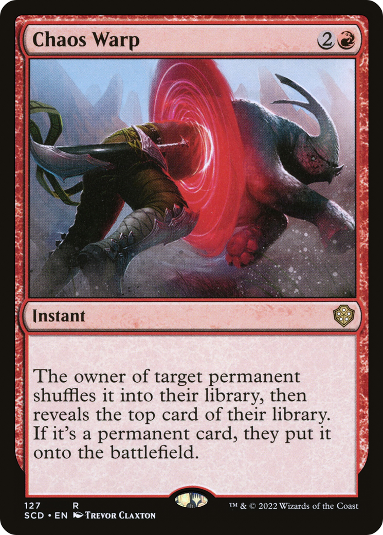 Chaos Warp [Starter Commander Decks] | Rook's Games and More