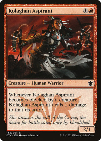 Kolaghan Aspirant [Dragons of Tarkir] | Rook's Games and More