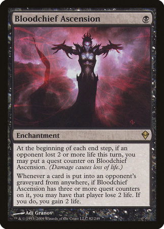 Bloodchief Ascension [Zendikar] | Rook's Games and More