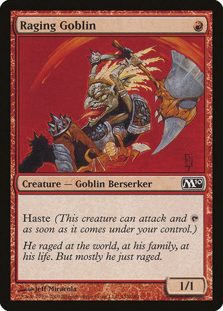 Raging Goblin [Magic 2010] | Rook's Games and More