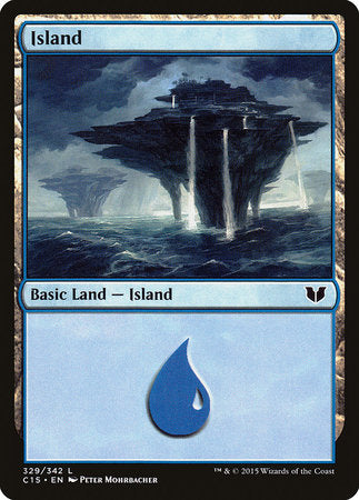 Island (329) [Commander 2015] | Rook's Games and More