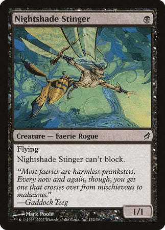 Nightshade Stinger [Lorwyn] | Rook's Games and More