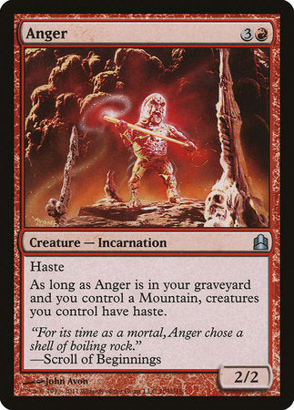 Anger [Commander 2011] | Rook's Games and More