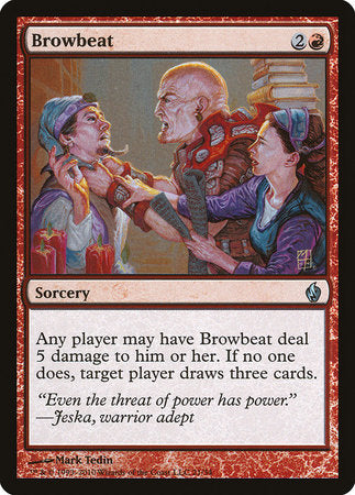 Browbeat [Premium Deck Series: Fire and Lightning] | Rook's Games and More