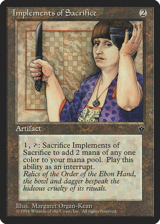 Implements of Sacrifice [Fallen Empires] | Rook's Games and More
