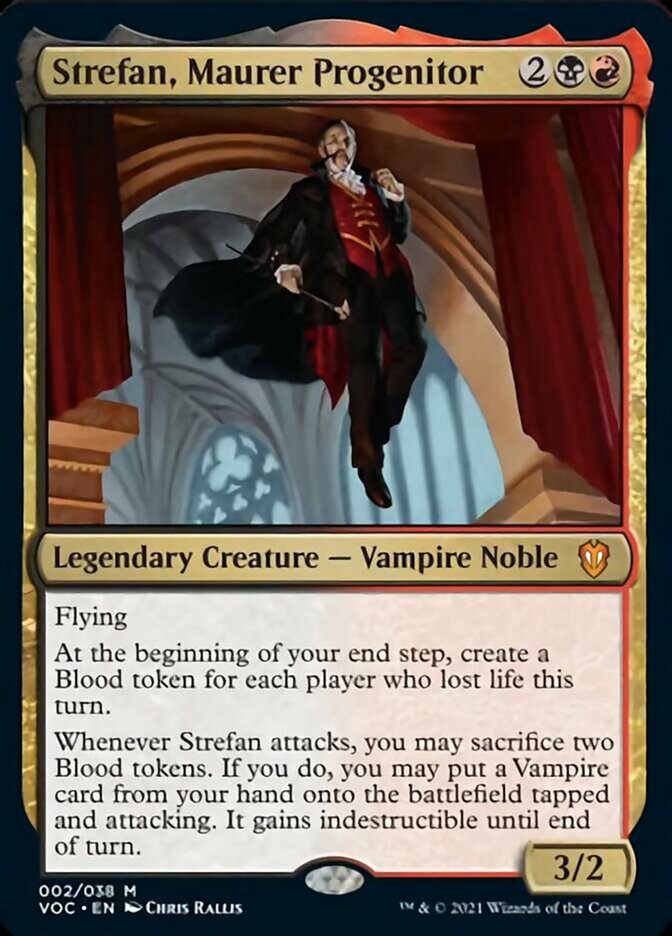 Strefan, Maurer Progenitor [Innistrad: Crimson Vow Commander] | Rook's Games and More