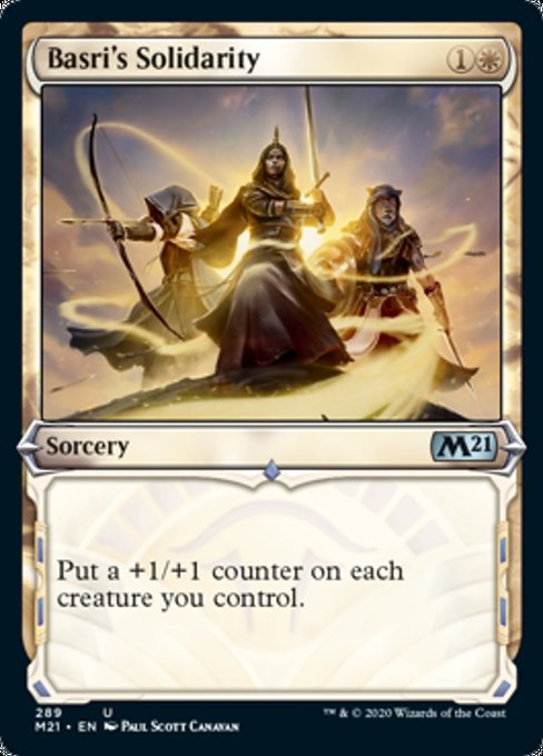 Basri's Solidarity (Showcase) [Core Set 2021] | Rook's Games and More