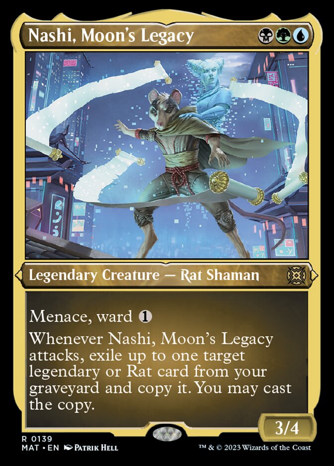 Nashi, Moon's Legacy (Foil Etched) [March of the Machine: The Aftermath] | Rook's Games and More