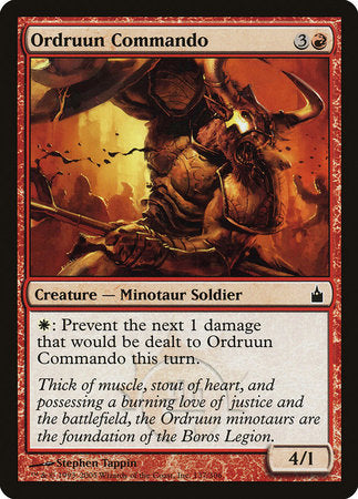 Ordruun Commando [Ravnica: City of Guilds] | Rook's Games and More