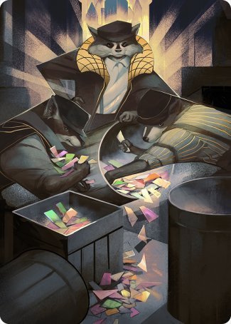 Masked Bandits Art Card [Streets of New Capenna Art Series] | Rook's Games and More
