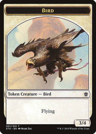 Bird Token [Khans of Tarkir Tokens] | Rook's Games and More