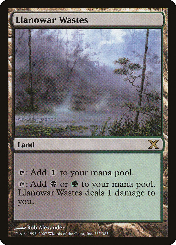 Llanowar Wastes [Tenth Edition] | Rook's Games and More