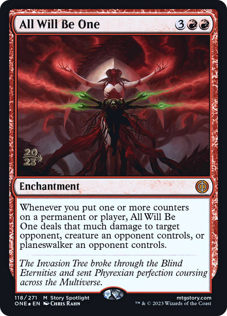 All Will Be One [Phyrexia: All Will Be One Prerelease Promos] | Rook's Games and More