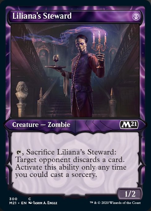 Liliana's Steward (Showcase) [Core Set 2021] | Rook's Games and More