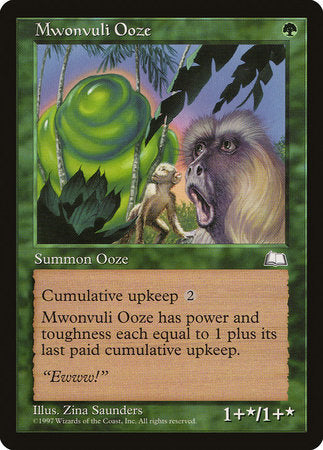 Mwonvuli Ooze [Weatherlight] | Rook's Games and More