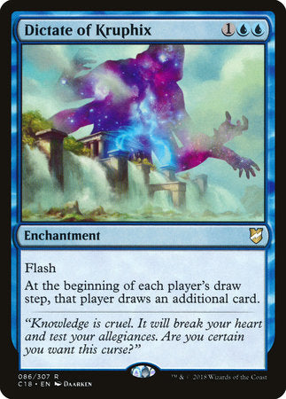 Dictate of Kruphix [Commander 2018] | Rook's Games and More