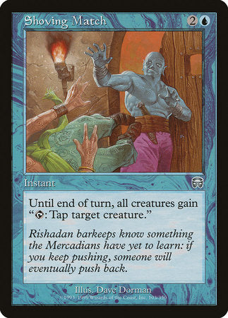 Shoving Match [Mercadian Masques] | Rook's Games and More
