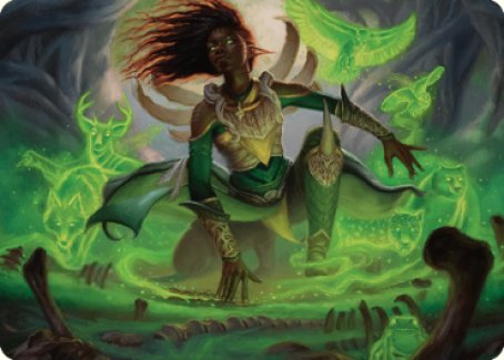 Fauna Shaman Art Card [The Brothers' War Art Series] | Rook's Games and More