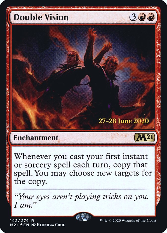 Double Vision  [Core Set 2021 Prerelease Promos] | Rook's Games and More