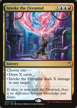 Invoke the Firemind [GRN Guild Kit] | Rook's Games and More
