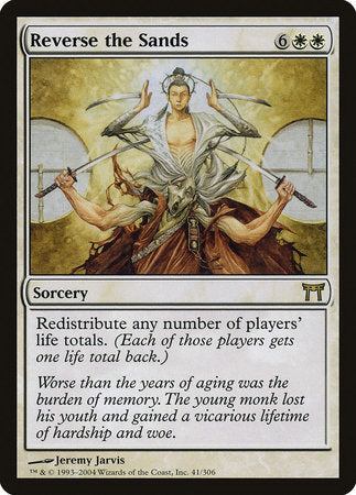 Reverse the Sands [Champions of Kamigawa] | Rook's Games and More