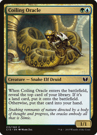 Coiling Oracle [Commander 2015] | Rook's Games and More