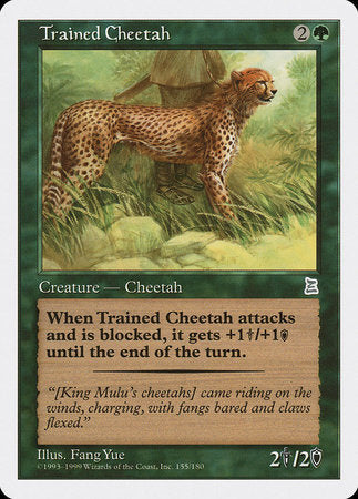 Trained Cheetah [Portal Three Kingdoms] | Rook's Games and More
