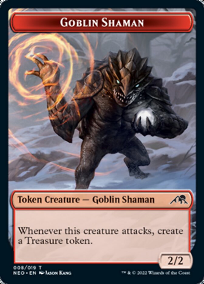 Goblin Shaman Token [Kamigawa: Neon Dynasty Tokens] | Rook's Games and More