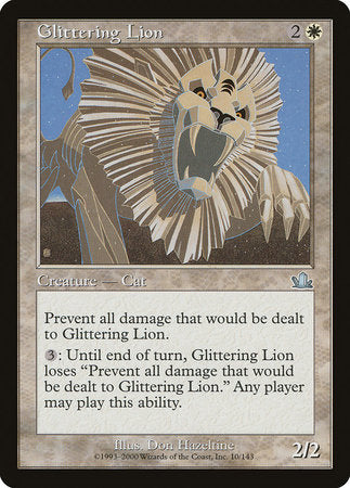 Glittering Lion [Prophecy] | Rook's Games and More