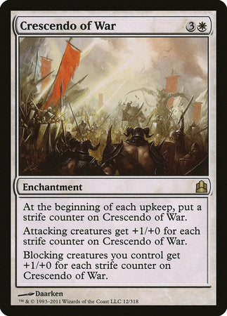 Crescendo of War [Commander 2011] | Rook's Games and More