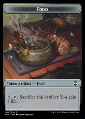 Food // Citizen Double-sided Token [Streets of New Capenna Commander Tokens] | Rook's Games and More