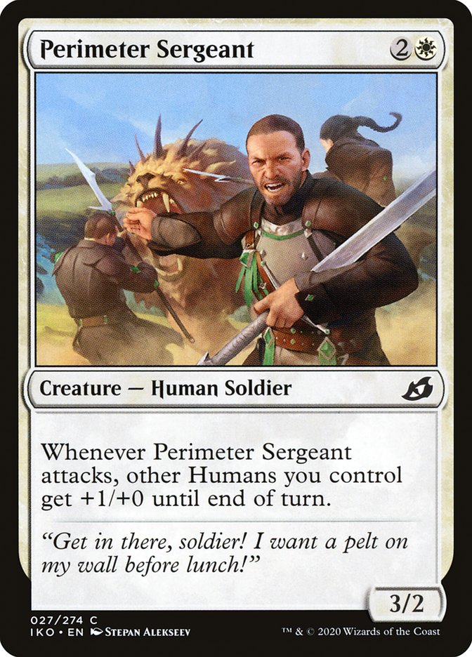 Perimeter Sergeant [Ikoria: Lair of Behemoths] | Rook's Games and More