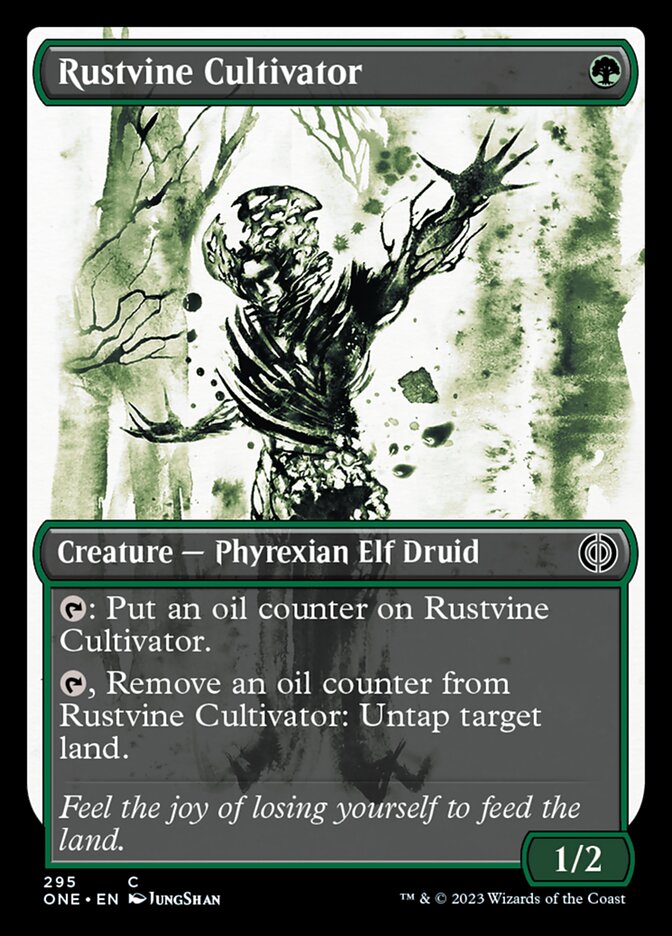 Rustvine Cultivator (Showcase Ichor) [Phyrexia: All Will Be One] | Rook's Games and More