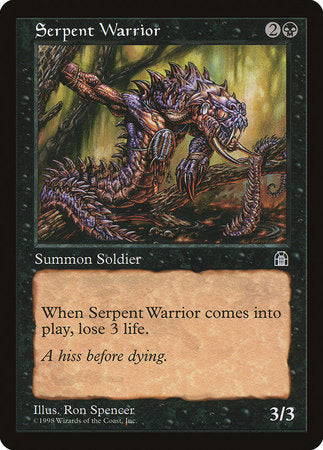 Serpent Warrior [Stronghold] | Rook's Games and More