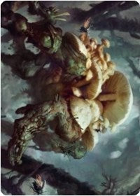 Swarm Shambler Art Card [Zendikar Rising Art Series] | Rook's Games and More